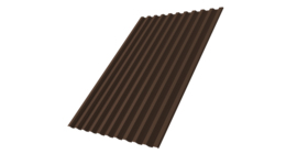 Профнастил С21R 0.45 Drap RAL 8017 шоколад