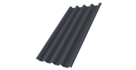 Профнастил Н60 R 0.7 PE RAL 7024 мокрый асфальт