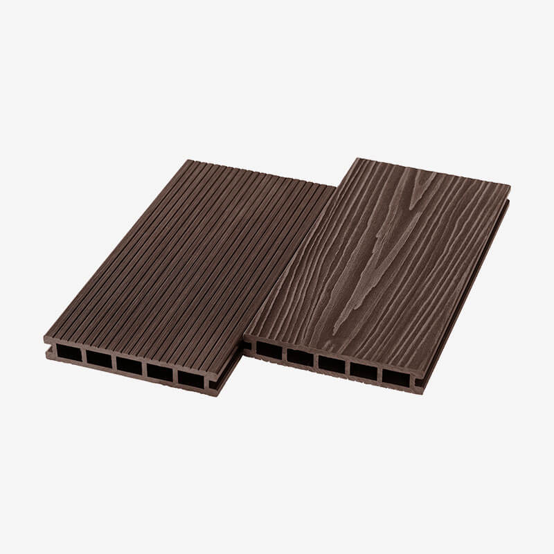 Террасная доска ДПК пустотелая UnoDeck Ultra 150×24 мм цвет венге 3м