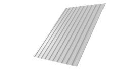 Профнастил С8А 0,4 PE RAL 9003 сигнальный белый