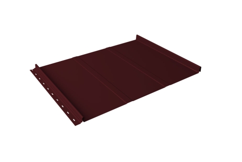 Кликфальц Line Grand Line 0.45 Drap TX с пленкой на замках RAL 3005 красное вино