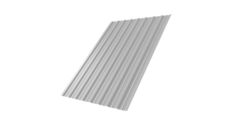 Профнастил С10A 0,7 PE RAL 9003 сигнальный белый