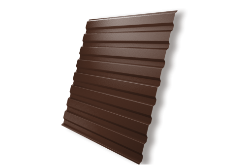 Профнастил С20A 0.45 Drap TwinColor RAL 8017 шоколад