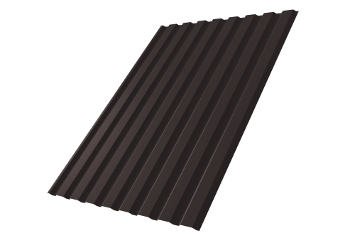 Профнастил С20A 0.5 Satin Matt TX RAL 9005 черный