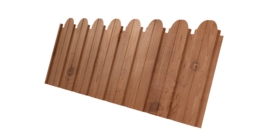 Профнастил C10B фигурный 0.45 Print Premium с пленкой Pine Wood Fresh