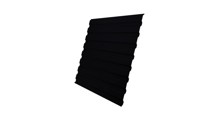 Профнастил С20А 0.45 Drap RAL 9005 черный